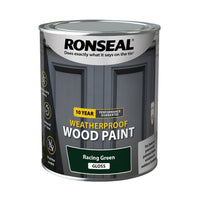Ronseal 10 Year Weatherproof Wood Paint - All Colours Finishes and Sizes