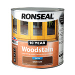 Ronseal 10 Year Exterior Woodstain - All Colours - All Sizes