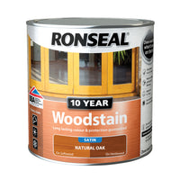 Ronseal 10 Year Exterior Woodstain - All Colours - All Sizes