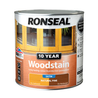 Ronseal 10 Year Exterior Woodstain - All Colours - All Sizes