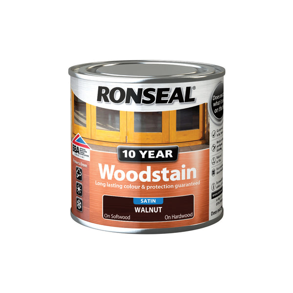 Ronseal 10 Year Exterior Woodstain - All Colours - All Sizes