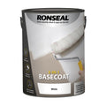 Ronseal 3 in 1 Basecoat - White - 5L or 2.5 Litres