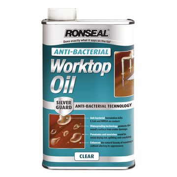 Ronseal Anti Bacterial Worktop Oil - 1 Litre or 500ml