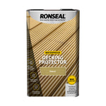 Ronseal Decking Protector - Waterproofs / Sun / Rain - Natural - 5 Litre