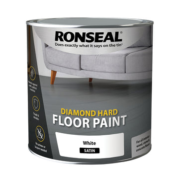 Ronseal Diamond Hard Floor Paint - Satin - All Colours and Sizes