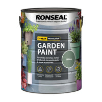 Ronseal Outdoor Garden Paint - For Exterior Wood Metal Stone Brick - All Colours