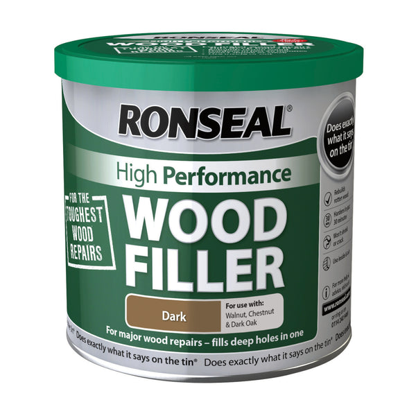 Ronseal High Performance Wood Filler - 2 Part System - All Colours and Sizes
