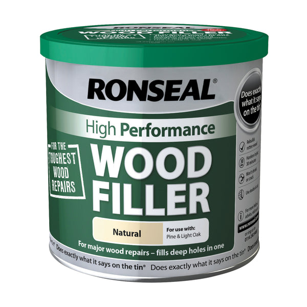 Ronseal High Performance Wood Filler - 2 Part System - All Colours and Sizes