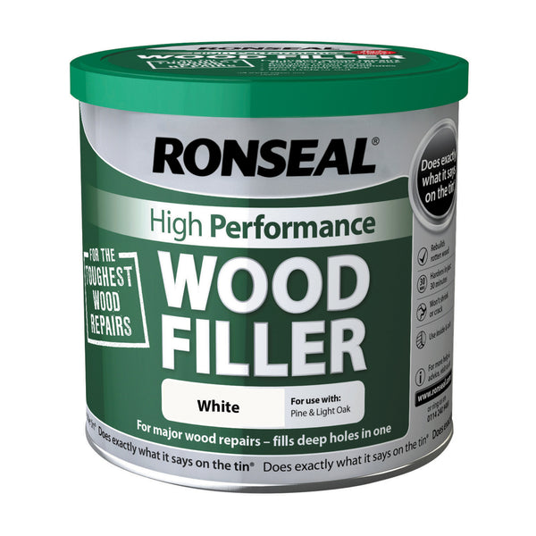 Ronseal High Performance Wood Filler - 2 Part System - All Colours and Sizes
