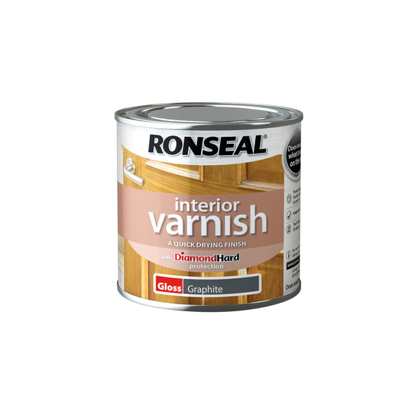 Ronseal Diamond Hard Interior Wood Varnish - All Colours Finishes and Sizes