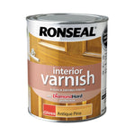 Ronseal Diamond Hard Interior Wood Varnish - All Colours Finishes and Sizes