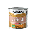 Ronseal Diamond Hard Interior Wood Varnish - All Colours Finishes and Sizes