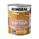 Ronseal Diamond Hard Interior Wood Varnish - All Colours Finishes and Sizes