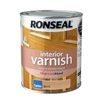 Ronseal Diamond Hard Interior Wood Varnish - All Colours Finishes and Sizes