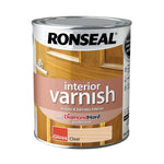 Ronseal Diamond Hard Interior Wood Varnish - All Colours Finishes and Sizes