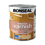 Ronseal Diamond Hard Interior Wood Varnish - All Colours Finishes and Sizes