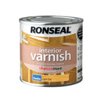 Ronseal Diamond Hard Interior Wood Varnish - All Colours Finishes and Sizes