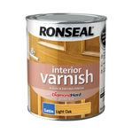 Ronseal Diamond Hard Interior Wood Varnish - All Colours Finishes and Sizes