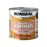 Ronseal Diamond Hard Interior Wood Varnish - All Colours Finishes and Sizes