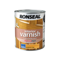 Ronseal Diamond Hard Interior Wood Varnish - All Colours Finishes and Sizes