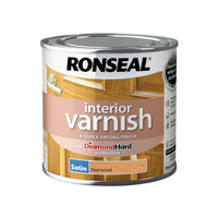 Ronseal Diamond Hard Interior Wood Varnish - All Colours Finishes and Sizes