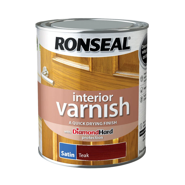 Ronseal Diamond Hard Interior Wood Varnish - All Colours Finishes and Sizes