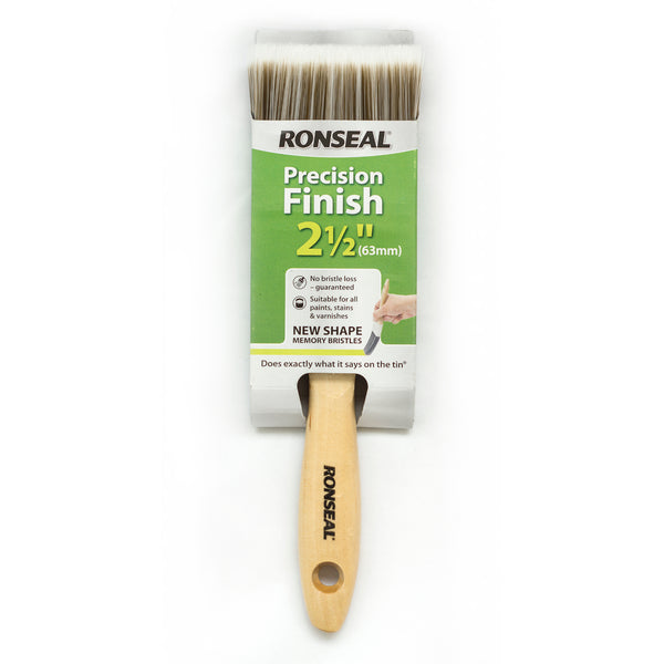 Ronseal Precision Finish Brush - All Sizes and Set of 5