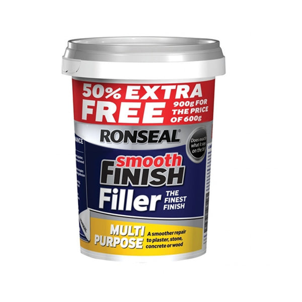 Ronseal Multi Purpose Wall Filler - Ready Mixed - White - All Sizes