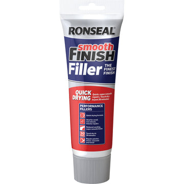Ronseal Quick Drying Smooth Finish Wall Filler Ready Mixed White - 660g or 330g