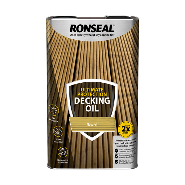 Ronseal Ultimate Protection Decking Oil - All Colours - All Sizes