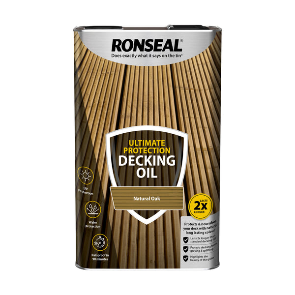 Ronseal Ultimate Protection Decking Oil - All Colours - All Sizes