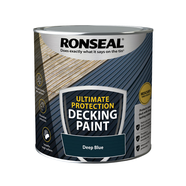 Ronseal Ultimate Protection Decking Paint - All Colours - All Sizes