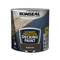 Ronseal Ultimate Protection Decking Paint - All Colours - All Sizes