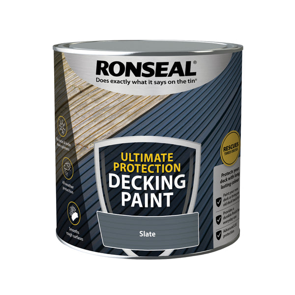 Ronseal Ultimate Protection Decking Paint - All Colours - All Sizes