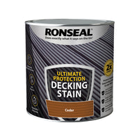 Ronseal Ultimate Decking Stain - All Colours - All Sizes