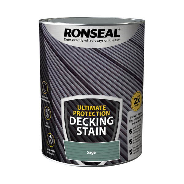 Ronseal Ultimate Decking Stain - All Colours - All Sizes