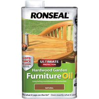 Ronseal Ultimate Protection Hardwood Furniture Oil - All Sizes - All Colours