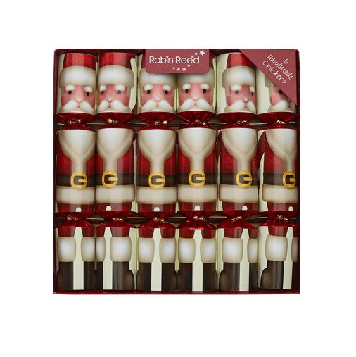 Robin Reed Christmas Crackers - Farther Christmas with Gift - 12 Inch - 12 Pack