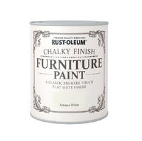 Rust-Oleum Chalk Chalky Furniture Paint 750ml / 125ml Chic Shabby Vintage Paints