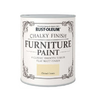 Rust-Oleum Chalk Chalky Furniture Paint 750ml / 125ml Chic Shabby Vintage Paints