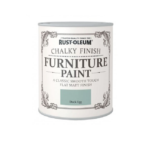 Rust-Oleum Chalk Chalky Furniture Paint 750ml / 125ml Chic Shabby Vintage Paints