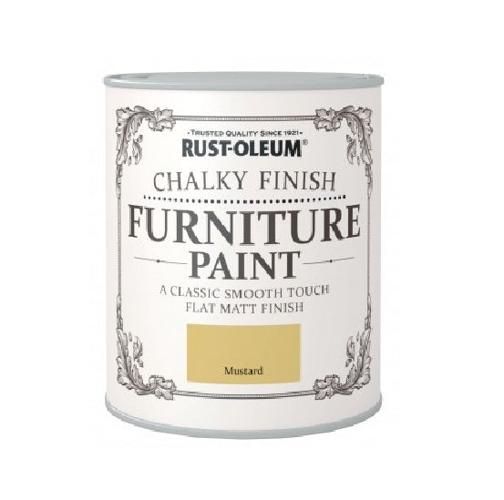 Rust-Oleum Chalk Chalky Furniture Paint 750ml / 125ml Chic Shabby Vintage Paints