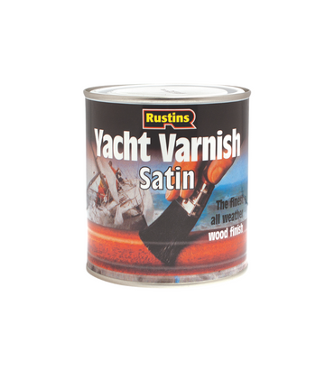 Rustins Yacht Varnish - Satin or Gloss - All Sizes