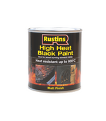 Rustins High Heat Paint Black - All Sizes