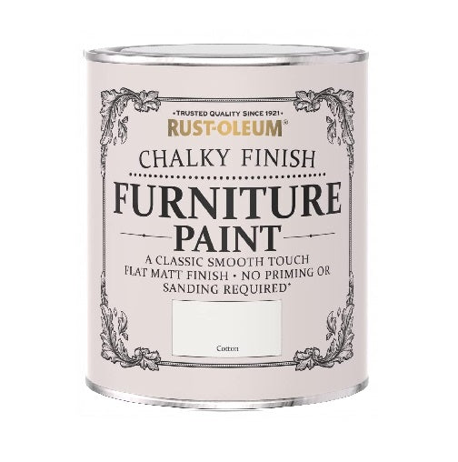 Rust-Oleum Chalk Chalky Furniture Paint 750ml / 125ml Chic Shabby Vintage Paints