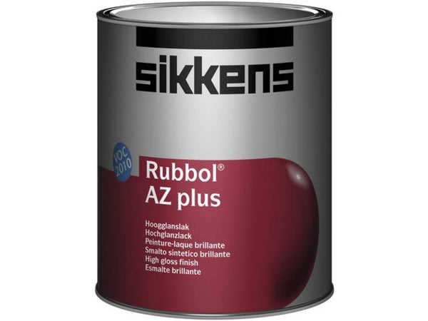 Sikkens Rubbol AZ Plus Paint - 1 Litre and 5 Litres - White