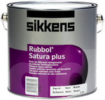 Sikkens Rubbol Satura Plus Paint - All Sizes - Black and White