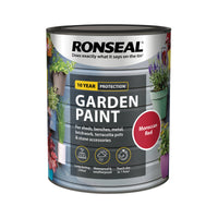 Ronseal Outdoor Garden Paint - For Exterior Wood Metal Stone Brick - All Colours