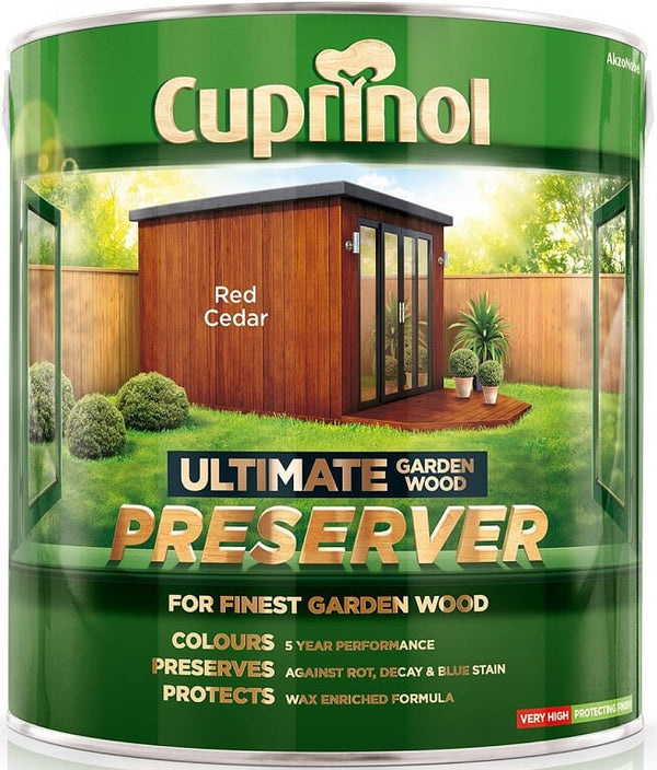 Cuprinol Ultimate Garden Wood Preserver- All Colours - 1L and 4Litre