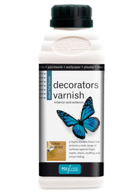 Polyvine Decorators Varnish Available in Gloss, Satin, Dead Flat